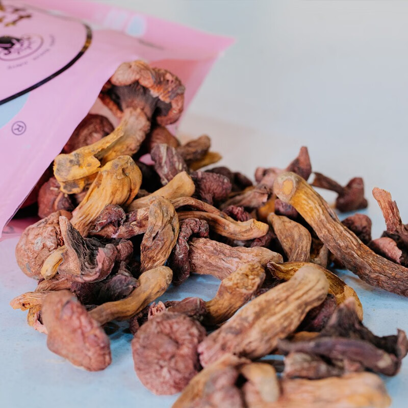 菇里香名菇荟萃礼盒760g(红蘑 滑子菇 黑木耳等五种)菌菇礼盒送礼