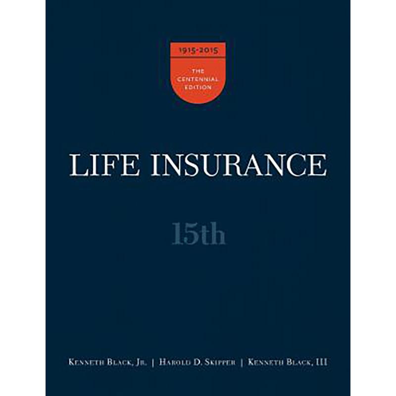 预订 life insurance, 15th ed. (subsequent)
