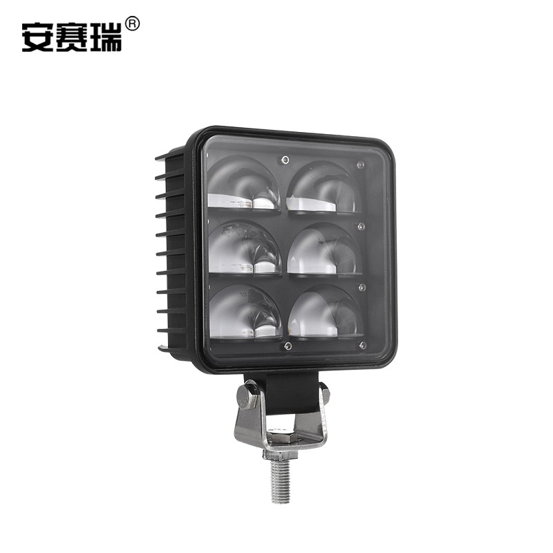 安赛瑞 叉车u型弧型 led安全边界区域警示灯 绿光示宽灯 311201