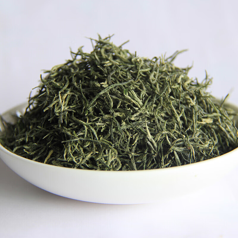 虎钢馋绿茶信阳毛尖雨前嫩芽头采茶叶茶农250g