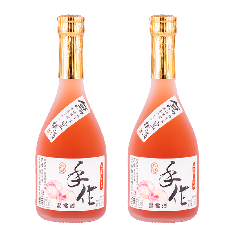 红动果酒手作系列网红酒派对女士低度水果酒洋酒300ml 蜜桃双瓶装 果味网红小酒怎么样,好用不?