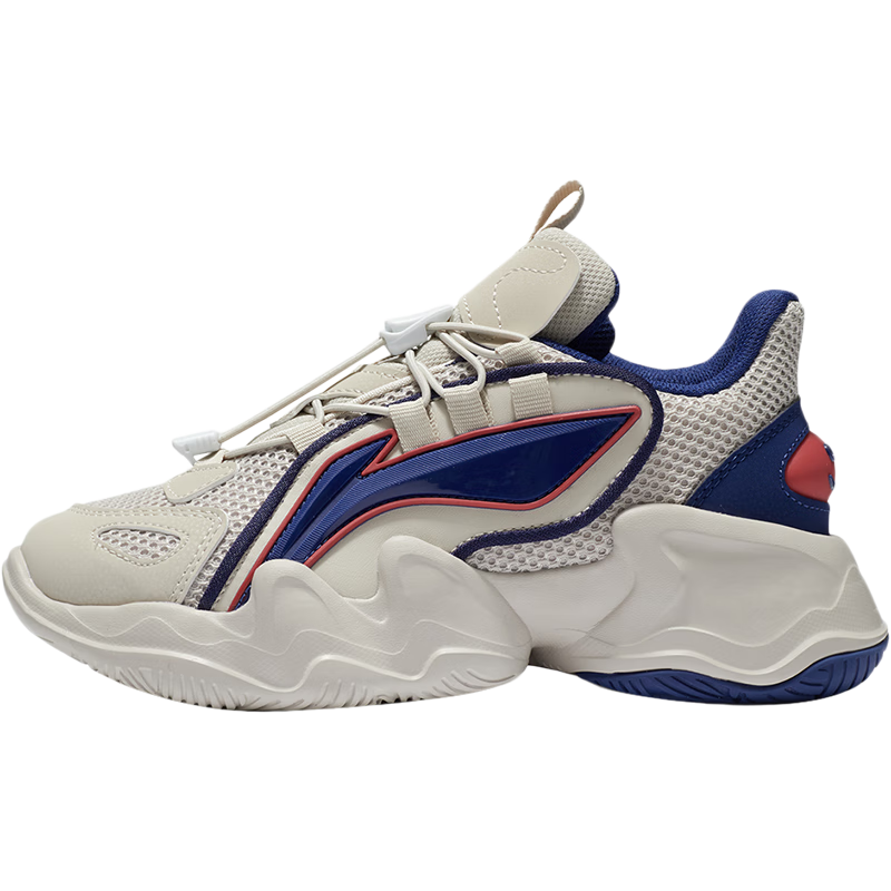 ������LI-NING������ͯЬ��ͯ�˶�Ь�д�ͯ��������LOGO�ߵ��ϵ�Ь33YKCS018-61 146.2Ԫ