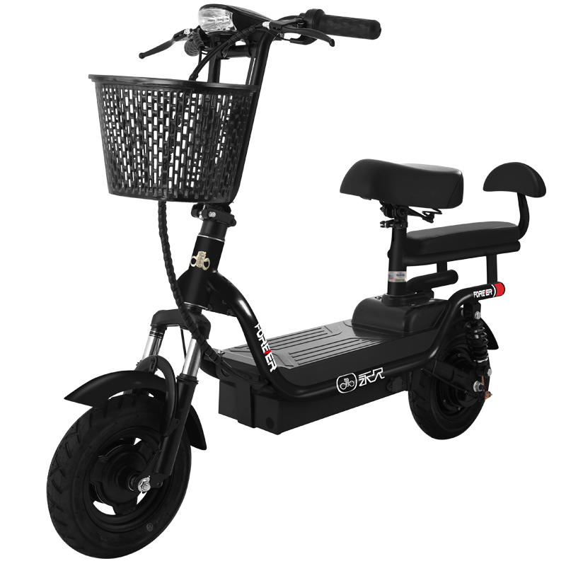 永久電動(dòng)車滑板車男女式可折疊小型親子迷你電動(dòng)車學(xué)生便攜代步車 星耀黑/36V無(wú)刷電機(jī)/全國(guó)聯(lián)保 15Ah高端鋰電A級(jí)電芯-續(xù)航約70KM