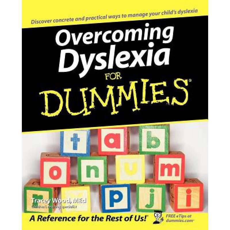 预订 Overcoming Dyslexia For Dummies [Wiley自助类]