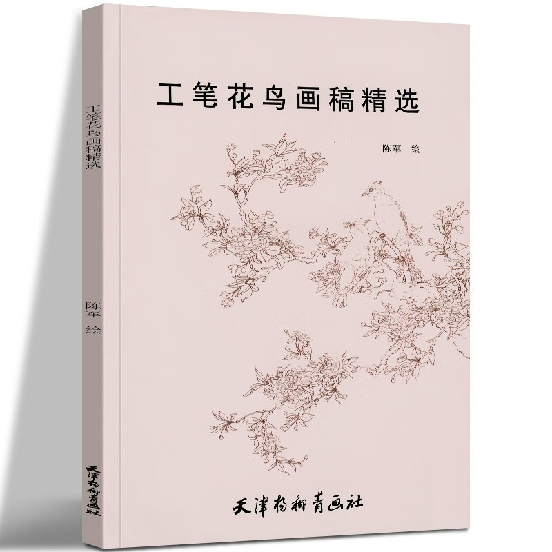 工笔花鸟画稿精选怎么看?