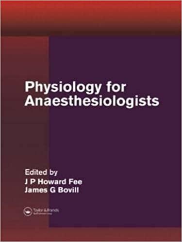 预订physiology for anaesthesiologists