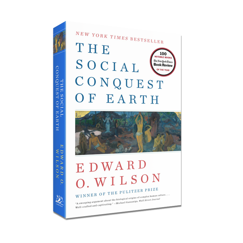 现货 The Social Conquest of Earth 地球的社会征服 英文原版 纽约时报畅销书