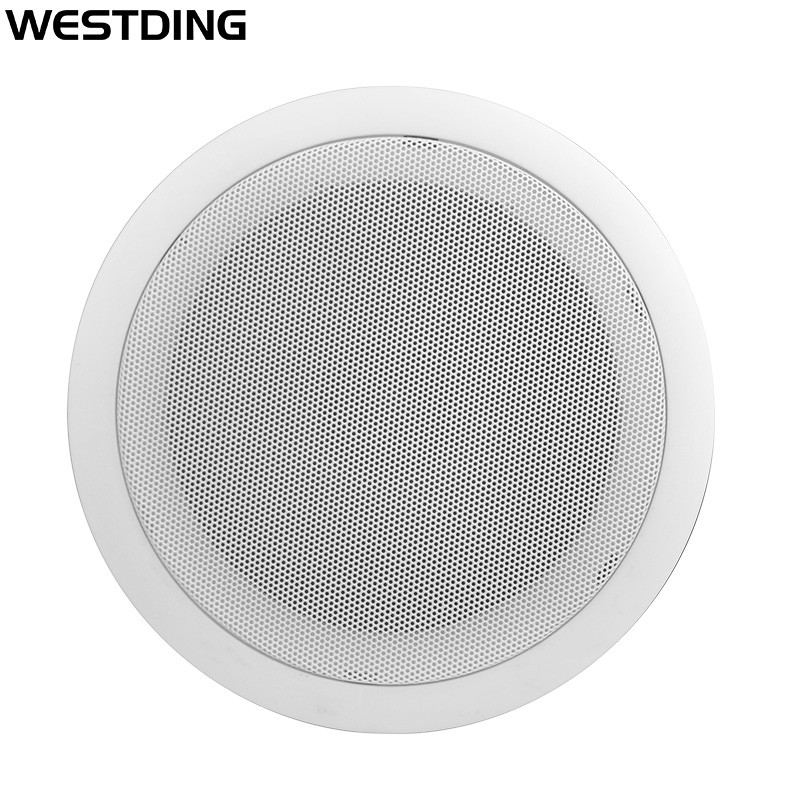 威斯汀（WESTDING） 威斯汀(WESTDING)定压吸顶喇叭天花板壁挂吊顶音响 白色 505T定压喇叭/白色
