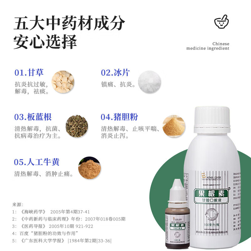 爱迪森果根素 狗猫咪感冒打喷嚏药犬用咳嗽干呕宠物清热解毒支气管炎犬窝咳 100ml