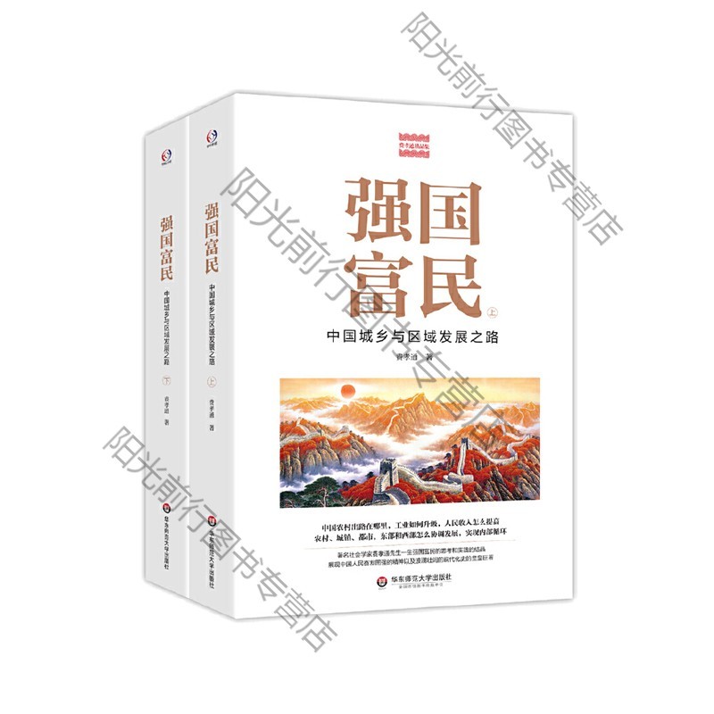 s强国富民 中国城乡与区域发展之路 上下册 费孝通 中国农村出路 正版