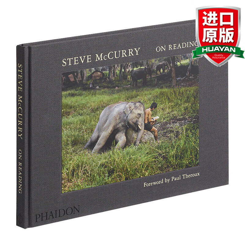 Steve McCurry On Reading英文原版斯蒂夫麦柯里摄影集阅读精裝英文版进口英语原版书籍
