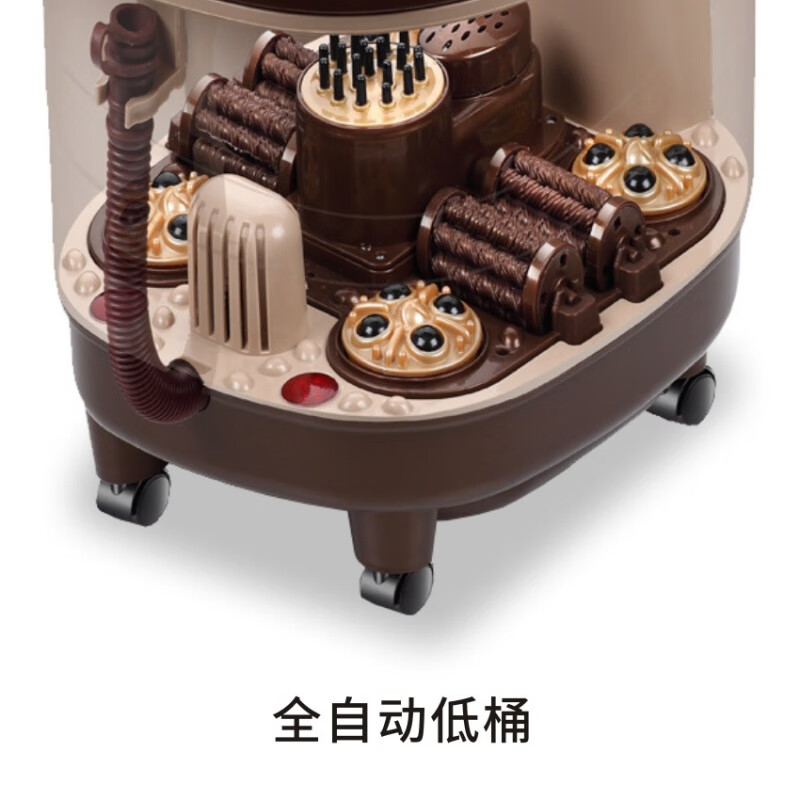 莎顿(sallden)全自动泡脚桶 电动按摩足浴盆加热恒温智能足浴桶高桶
