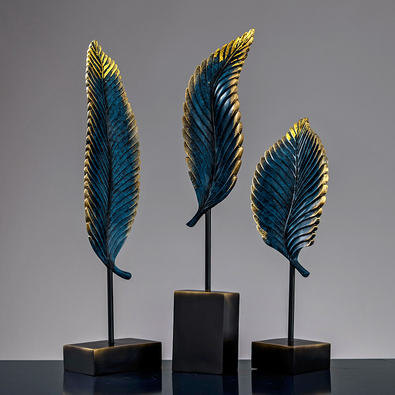 黑枫玄关树叶摆件大厅衣帽间装饰品进门玄关屋内摆设搬家礼物乔迁礼品