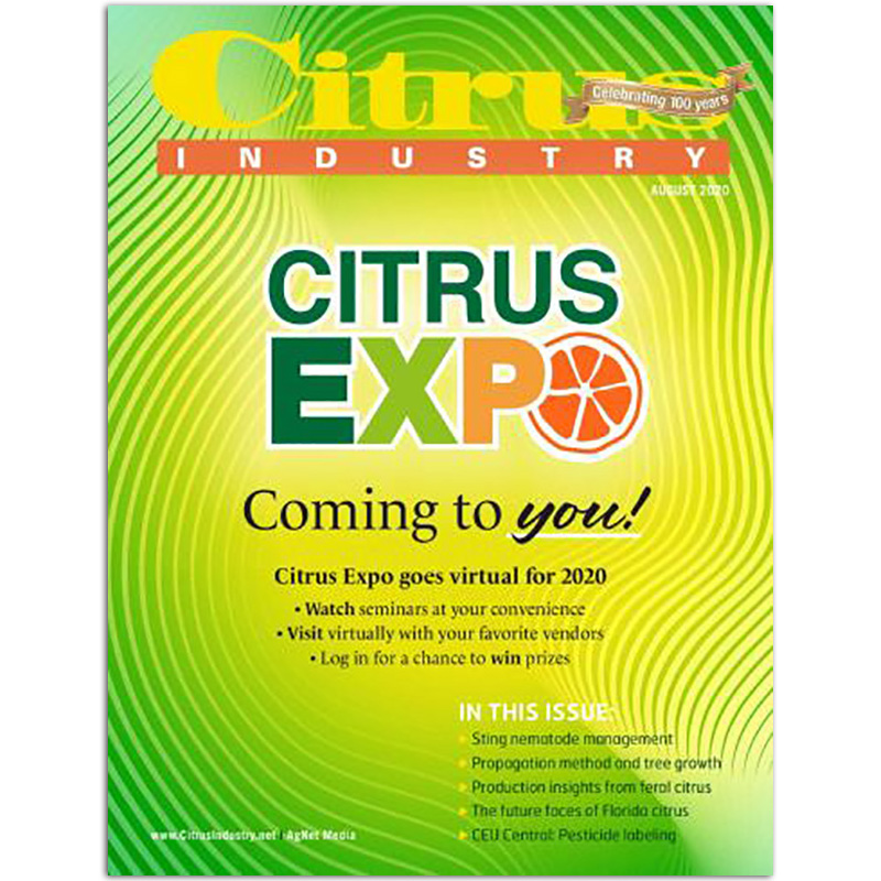 【单期可选】Citrus Industry Magazine 柑橘业种植加工杂志 2020/21年月 2020年8月刊