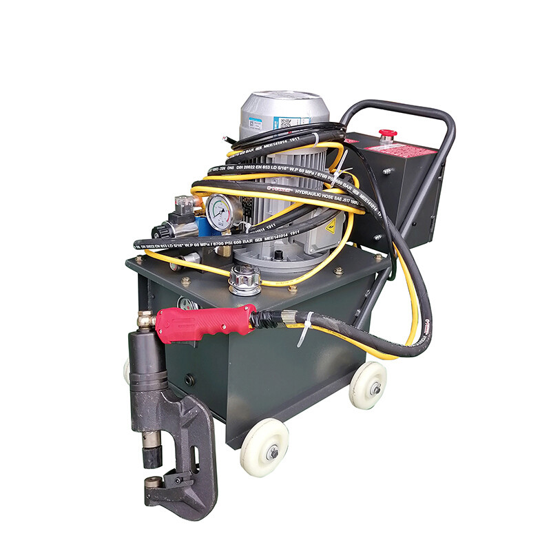 千惠侬机风管液压铆钉机双头液压铆钉机风阀打孔机防火阀打孔 风阀