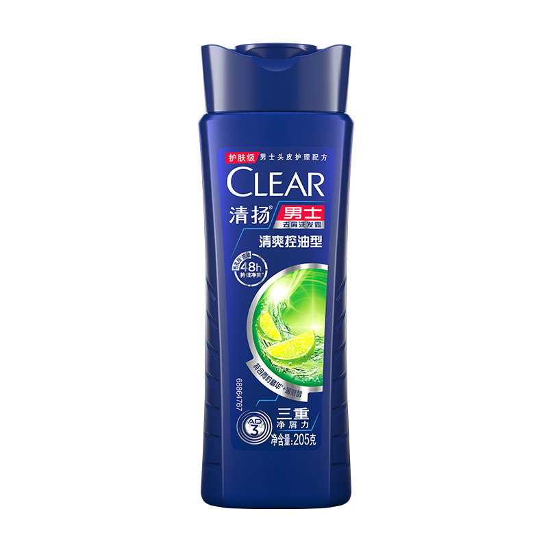 清扬(CLEAR)男士洗发水清爽控油型205g(氨基酸洗发) 13.9元