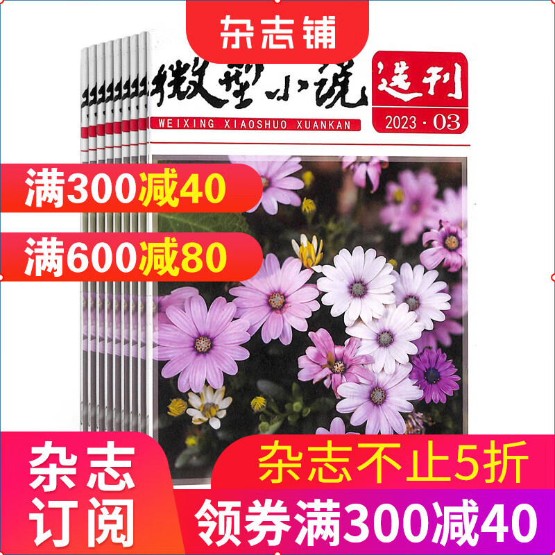 微型小说选刊 杂志 全年订阅 小说杂志2023年10月起订杂志铺