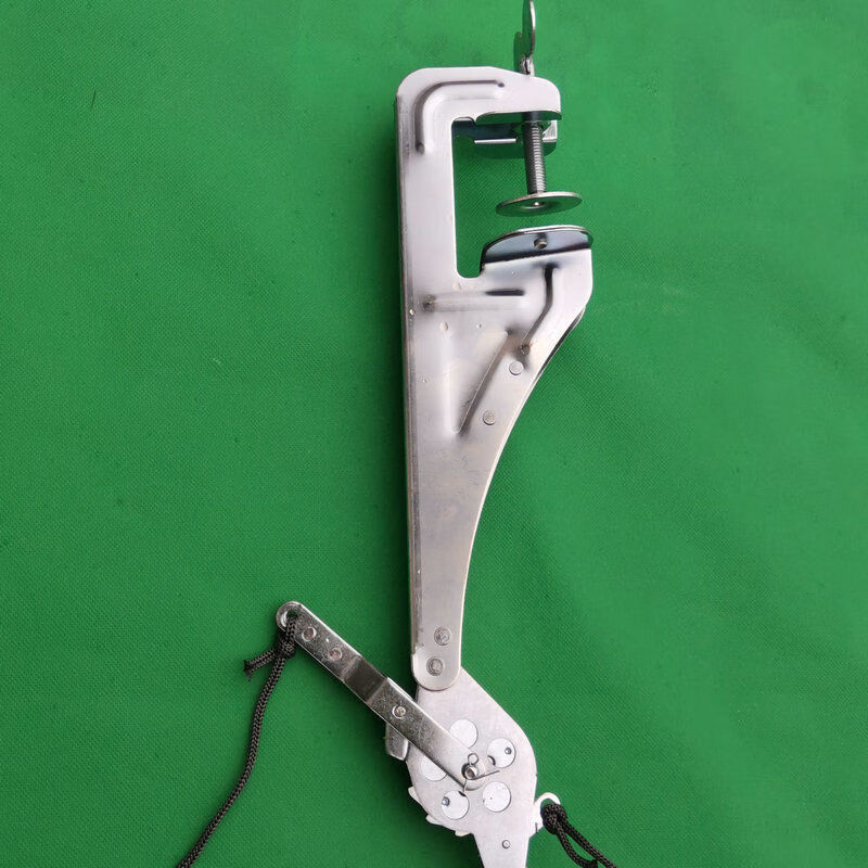 床头牵引架腰椎牵引带手弹簧架子夹住床头 大号手拉架子