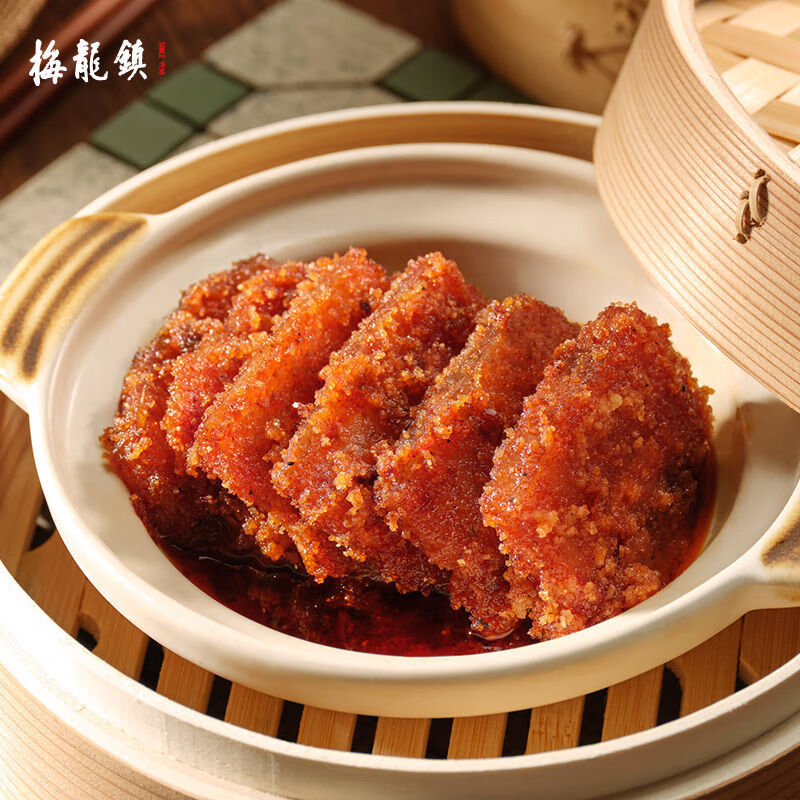 食怀梅龙镇酒家粉蒸肉米粉肉半成品特色菜方便快手菜加热即食半成品菜