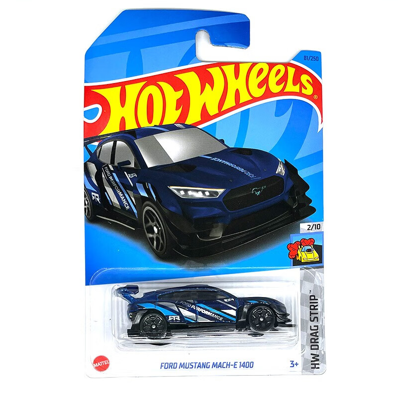 风火轮火辣小跑车合金汽车模型23年e系列竞速轨道跑车男孩玩具 81福特