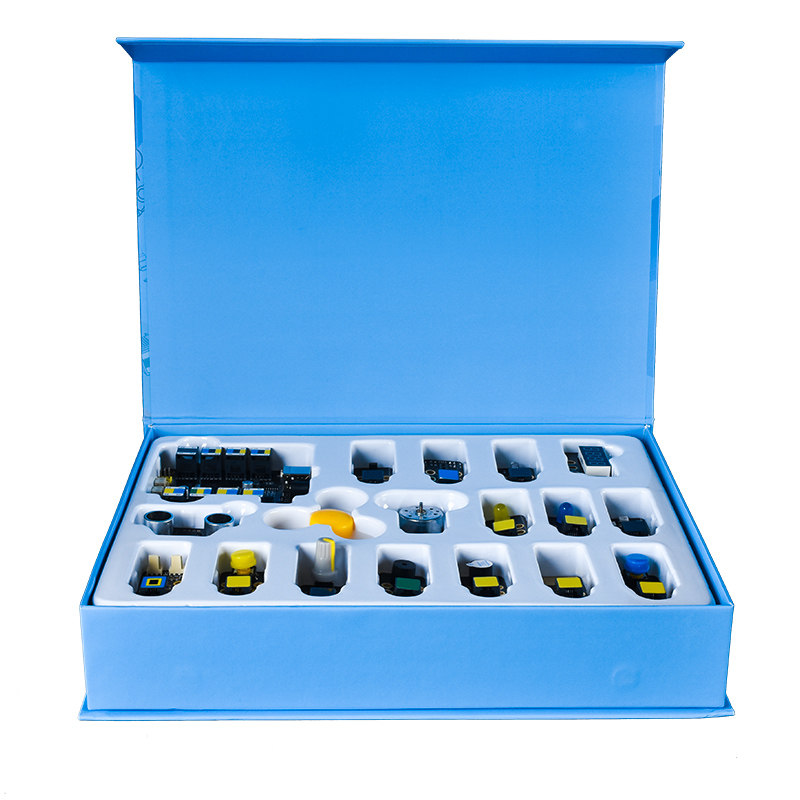 定制适用冠 arduino uno创新基础套装图形化编程开源硬件 rj25接口