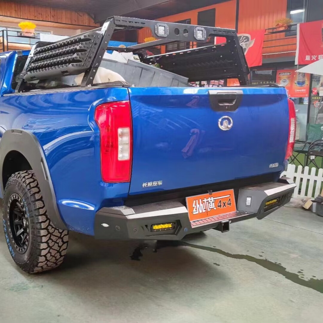 迈宽长城炮金刚炮改装前后竞技杠绞盘越野前后防撞杠带灯前护杠商用炮