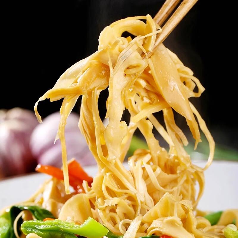 竹笋嫩笋片笋丝炭烤笋尖笋干新鲜蔬菜农家特产 优选嫩烤笋片400g*10袋