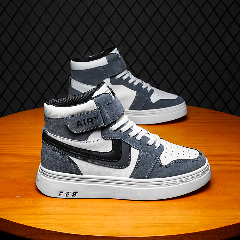 aj男女童鞋空军一号高帮板鞋2021年秋季新款休闲运动鞋百搭舒适潮