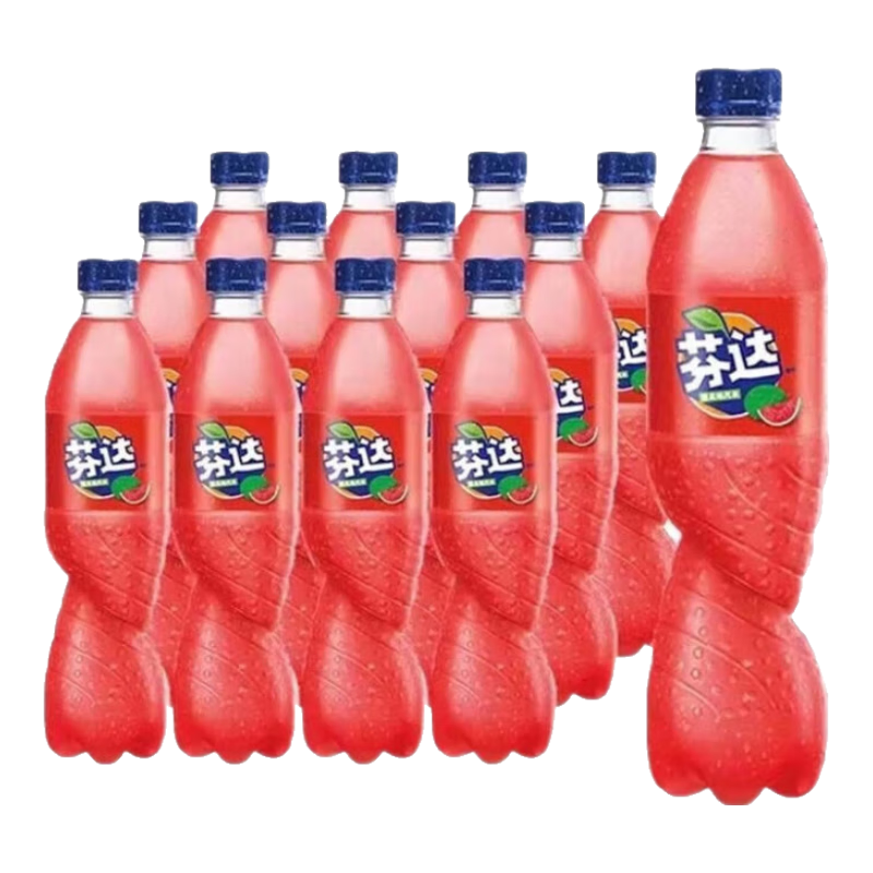 百亿补贴：可口可乐（Coca-Cola） 芬达 西瓜味500ml*12瓶