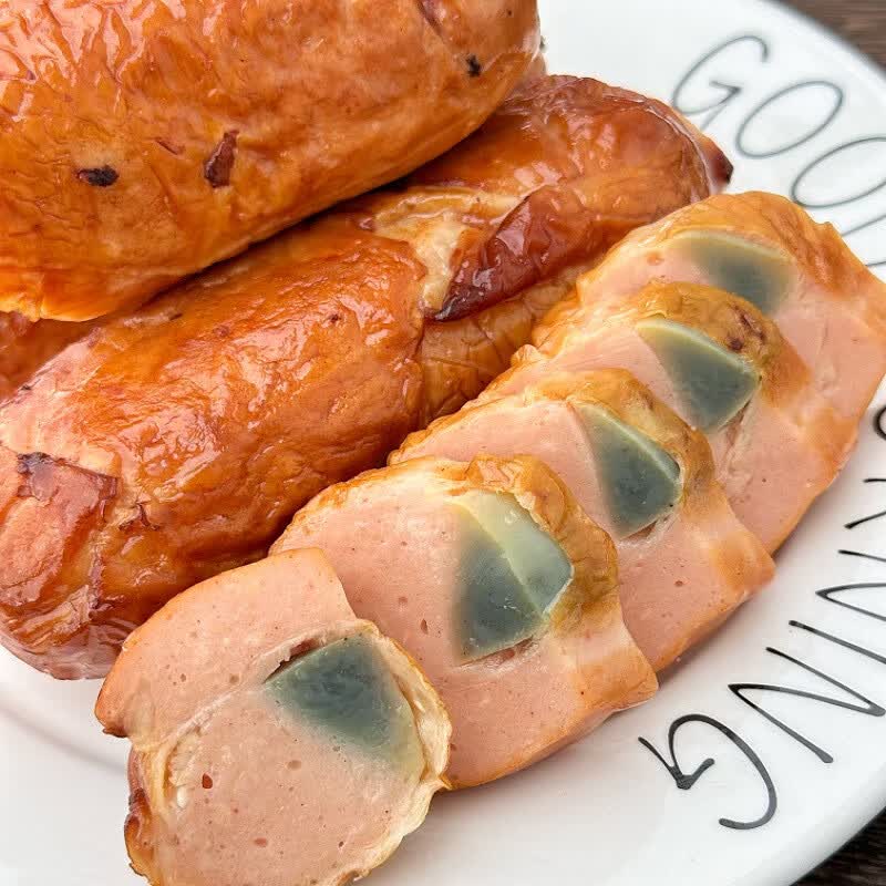 食怀佳木斯羽琨松花鸡腿火腿皮蛋东北即食卤味鸡肉卷特产小吃鸡皮肠