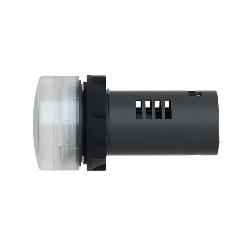 施耐德电气 圆形白色指示灯 220V 22孔径 XB2BVM1-6LC XB2BVM1LC 白色