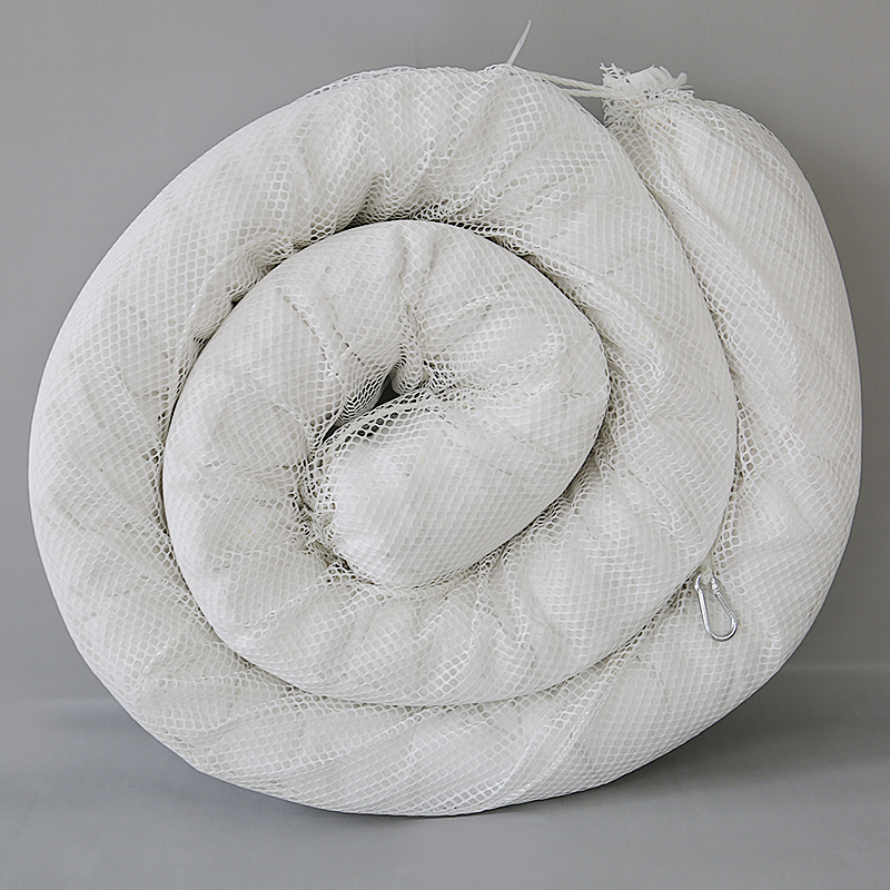 吸油索围油栏工业拦油索吸油拖栏吸油围栏吸油棉条水地面拦截油污 12.