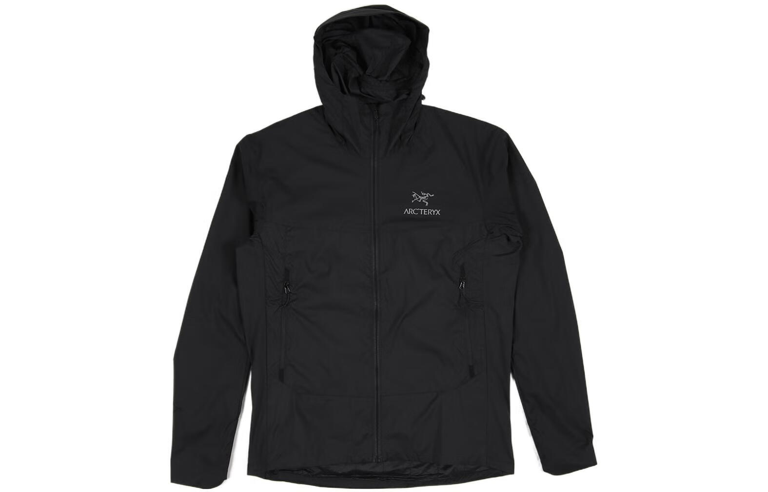 始祖鸟（ARC&#039;TERYX）轻薄防风保暖连帽棉服外套 Atom系列 SL Hoody 冬季 男款 黑色Black S