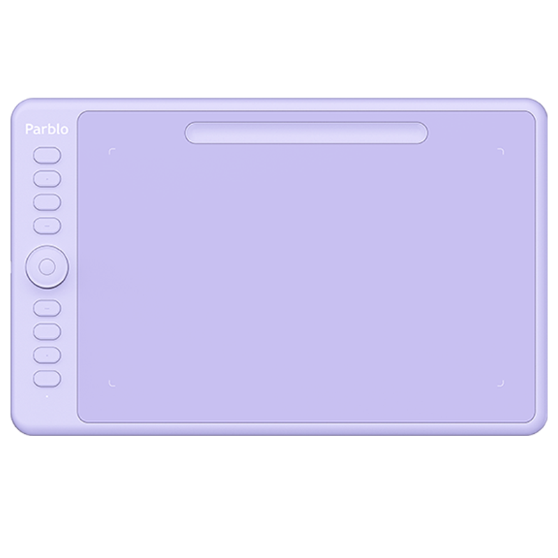 ParbloIntangbo小紫板數位板繪畫(huà)板 手繪板電腦繪畫(huà)網(wǎng)課手寫(xiě)字板 學(xué)生入門(mén)繪畫(huà) 【標準版】M丁香紫送VIP課程