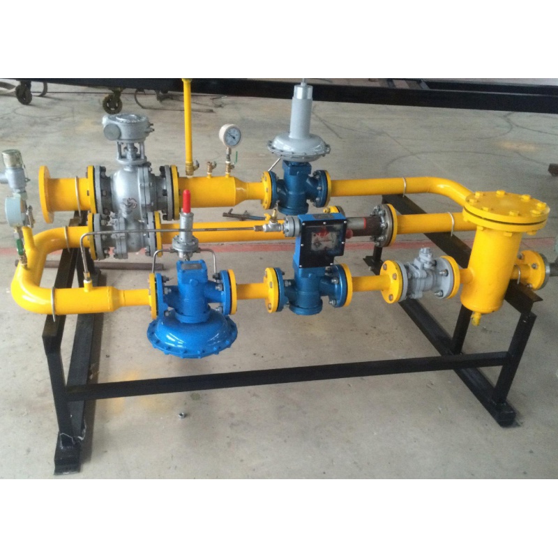 供应燃气减压撬总成 lng调压撬cng撬装站专用调压撬设备 支持定制 深