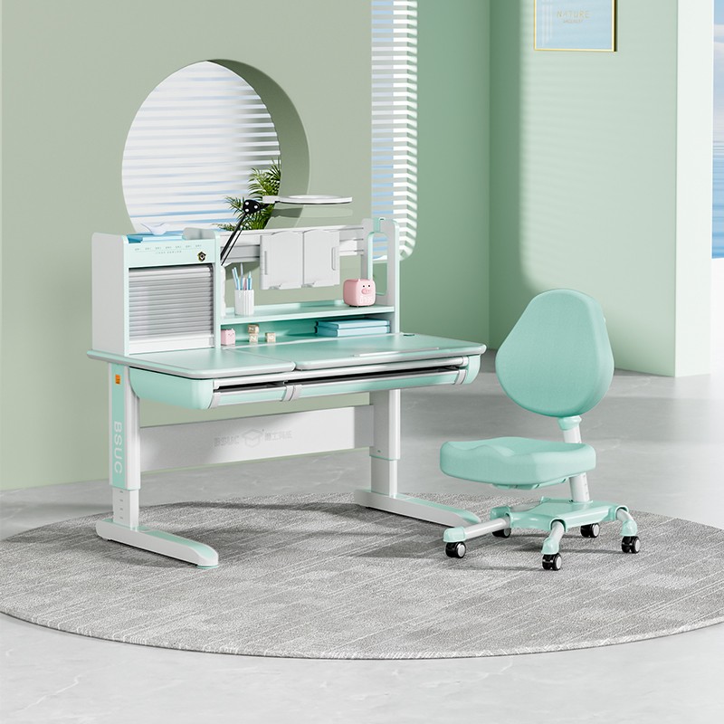 博士有成(bsuc) 儿童学习桌套装儿童书桌小学生可升降学习桌椅 门店