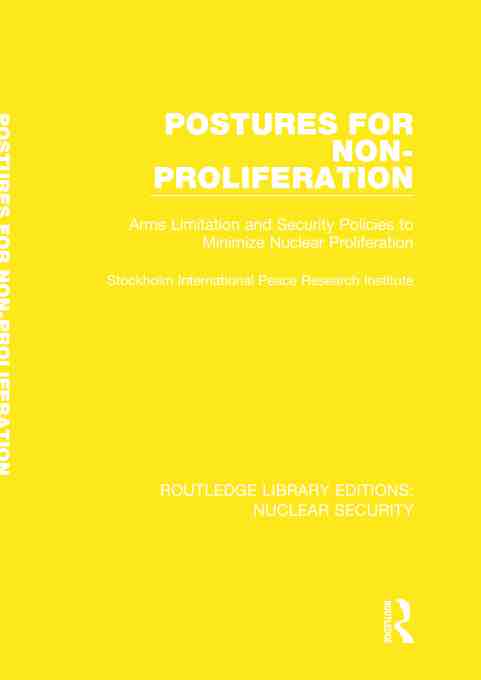 预售 按需印刷 postures for non proliferation