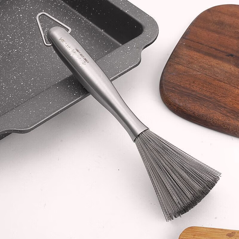 和畅(HECHANG)304不锈钢锅刷清洁刷多功能厨房专用钢丝刷洗锅刷不锈钢刷锅神器 不锈钢锅刷2把【送挂钩】