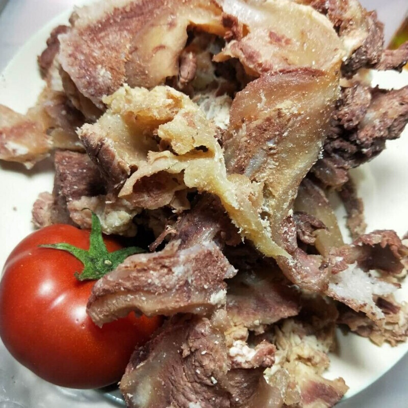 虎钢馋现煮黄牛拆骨肉拆骨肉骨头肉牛剔骨肉新鲜牛肉即食牛脆骨五香