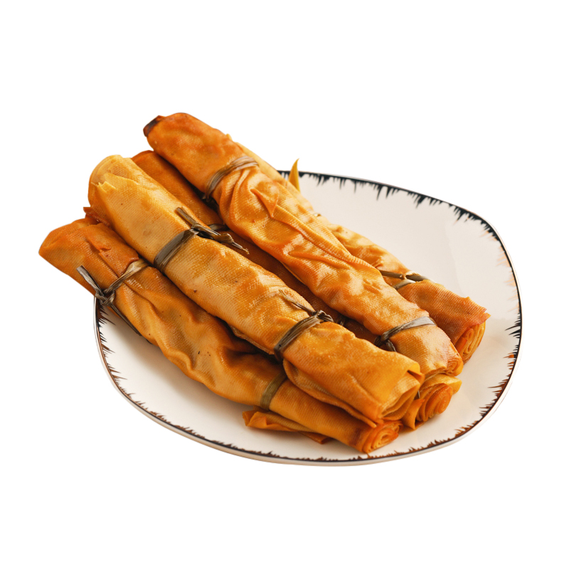 东北特产锦州干豆腐千张豆腐皮熏豆腐卷黑鸭味鸡汁味香辣味150g 香辣