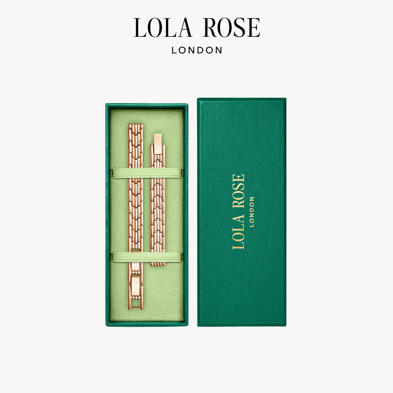 LOLA ROSE表带小金表系列钢带8mm新年礼物送女生生日礼物女