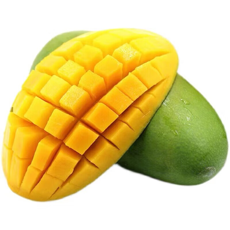 越南大青芒 大芒果  青皮芒 可生吃当季热带时令水果 3斤装