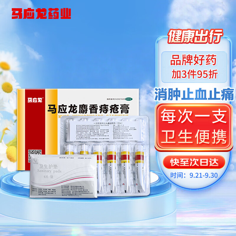 消化系统用药推荐:马应龙麝香痔疮膏价格走势及评测