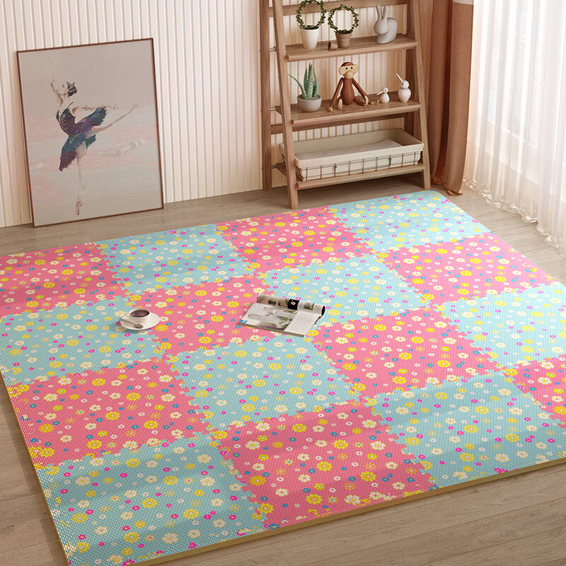 荃姝拼接地毯卧室大面积满铺花园泡沫加厚爬行家用儿童可坐爬爬拼图