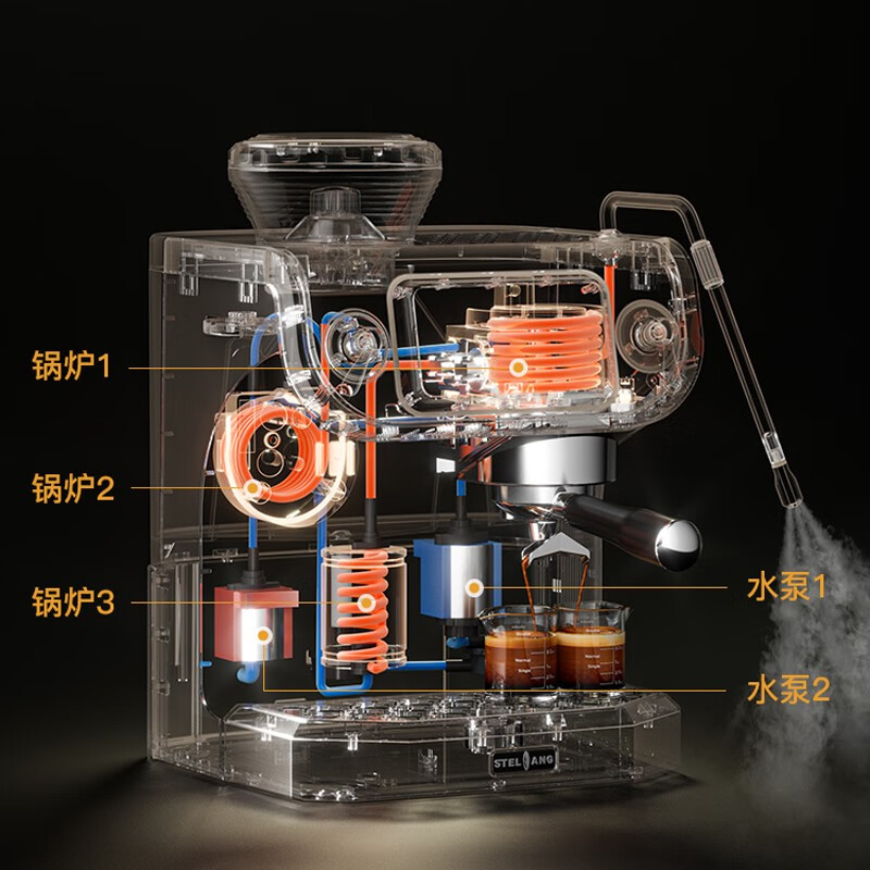 全面评测雪特朗ST-530ET-1咖啡机：品质口感佳，清洁方便