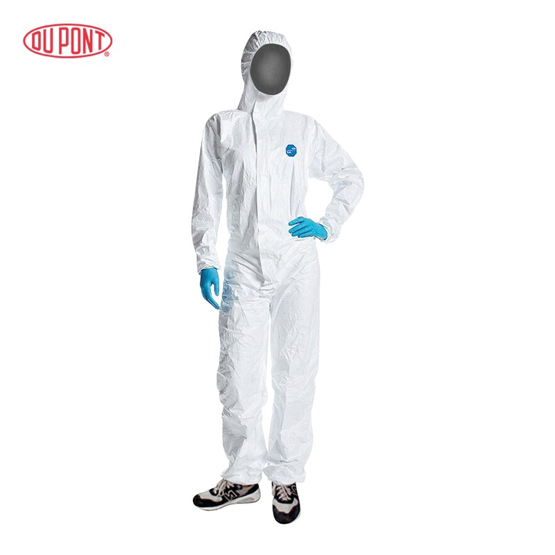 杜邦tyvek400防护服1422a带帽连体防护衣喷漆防颗粒物防护清洁保养