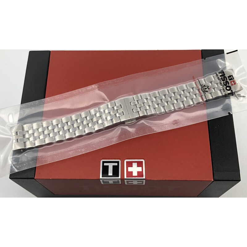 天梭表带钢带 原装天梭1853宝环t108原厂钢带 t108208a女 t108408a男