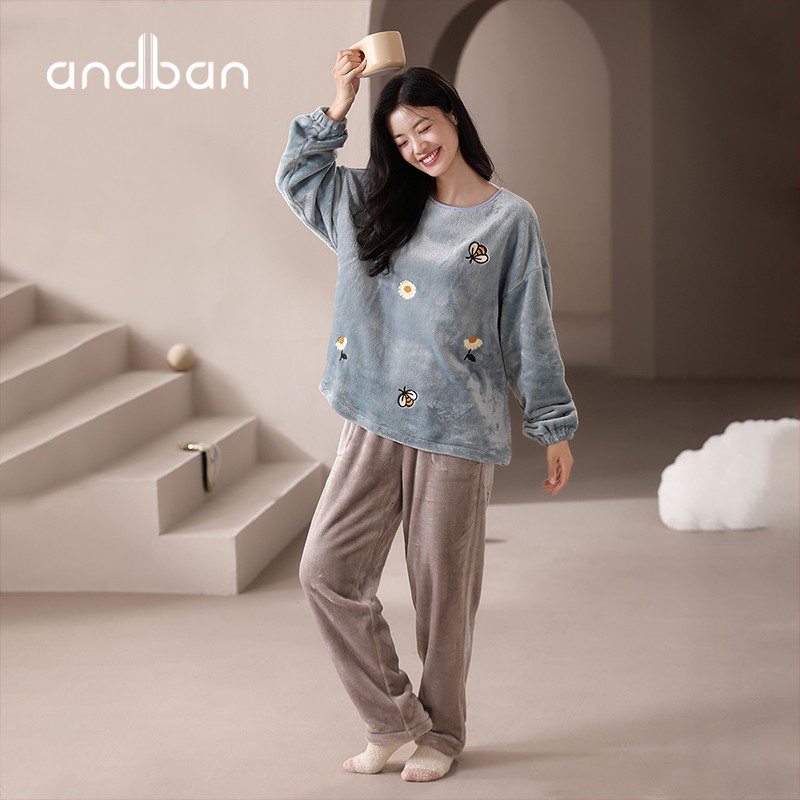 ✨姐妹们！秋冬超萌保暖睡衣来啦，安之伴闭眼入！