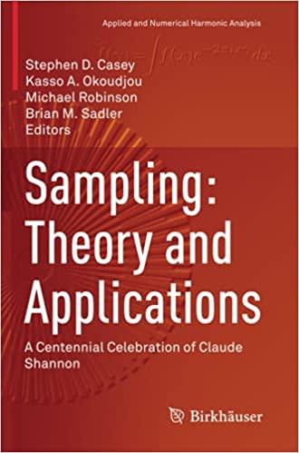 预订【每月特价】sampling: theory and applications: a centennial