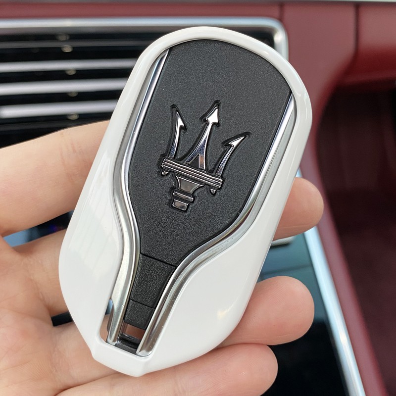 定制适用玛莎拉蒂levante莱万特吉博力ghibli总裁专用改装钥匙壳套女